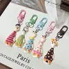 Llavero Divertido Peculiar de Ganso Grande Colgante Lindo Feo de Pato Dibujos Animados Color Dopamina Accesorios para Bolsos Regalos