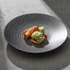 Fabricante Lluvia de Meteoros Plato Cerámico Plato para Ensalada Plato Vajilla de Hotel de Lujo Ligero de Alta Gama Plato Redondo para Cena Plato para Bistec