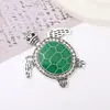 Nuevo Accesorio Creativo de Tortuga Pequeña con Goteo de Aceite Incrustado de Diamantes de Golian Piezas para Joyería DIY Materiales de Decoración para Funda de Teléfono Aleación