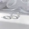 Brincos de Renda com Laço Simples e Frescos Estilo Coreano para Mulheres Nova Personalidade Modernos Versáteis Brincos de Tarraxa Estilo Menina para Mulheres