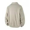 Sudadera Cardigan Personalizable con Logo para Hombre, Nuevo Estilo Primavera y Otoño, Chaqueta Casual Holgada de Moda con Cuello de Béisbol para Hombre