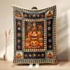 Manta de Regalo de Halloween TK Manta de Franela de Fantasma Trick or Treat Manta para Siesta