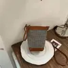 Bolsa Transversal de Ombro Único Estilo Balde Feminina Exquisita, Fashion, de Alta Qualidade, Simples, com Design de Nicho - Lançamento Primavera/Verão 2026