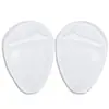 Nuevo pad frontal de dos colores antideslizante para la palma del pie, anti-rozaduras, absorbente de impactos, tamaño medio, GEL autoadhesivo, suave y cómodo, para zapatos de tacón alto, pad para la parte delantera del pie
