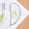Pulsera de Sirena de Piedra Lunar Gris Romántica Mori Perla de Caracol Original Cristal Doble Círculo Pulsera Regalo para Chica Hermosa