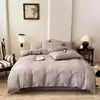 Conjunto de Roupa de Cama de Quatro Peças com Tecido Amassado, Textura de Nuvem, Grão de Madeira Retrô - Nova Coleção Primavera/Verão 2026
