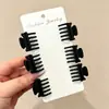 Estilo francés suave peinado semi-recogido pinza de garra pequeña pinza para el pelo pequeña dulce de hada de alta gama tocado fresco para el cabello que no tira