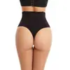 Comércio exterior tanga das mulheres pequena barriga forte quadril verão fino e espinha de peixe cintura moldando calças