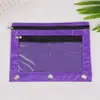 Bolsa para Documentos de Tres Agujeros Bolsa para Lápices Tela Oxford Ojillo Carpeta Oficina B5 Bolsa para Papelería Bolsa para Lápices de Gran Capacidad Bolsa de Almacenamiento