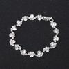 Accesorios transfronterizos para vestidos de novia de boda pulsera de cadena suave de diamantes pulsera venta al por mayor directa de fábrica