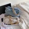 Bolso pequeño popular para mujer, nuevo bolso de hombro de verano de moda combinable, bolso de nube de moda 2020