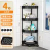 Estante de almacenamiento triangular para esquina de baño, gabinete de esquina multicapa para baño, estante de almacenamiento de esquina de pie para baño/ducha