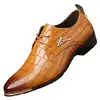 Nuevos Zapatos de Cuero Casual Versátil para Hombre Tallas Grandes Punta Puntiaguda Moda Negocios Peluquero 39 48 Cómodos Versátiles