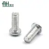 Tornillos Hexagonales Semi-Redondos de Alta Resistencia Galvanizados al por Mayor, Producción Profesional de Tornillos de Cabeza Plana de Seta, la Fábrica Puede Personalizar Bajo Pedido