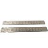 Regla de junta para herramienta de perforación de acero inoxidable, inspección NC/REG/IF/FH, calibre de herramienta de perforación petrolera tipo hebilla, 15 cm (6 pulgadas)