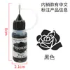 Venta al por mayor de Crema de Tatuaje de Jugo Estilo Ins Douyin Nuevo Temporal Antitranspirante Jugo Flor Pintada a Mano Brazo Crema de Tatuaje