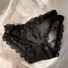 Dropshipping Chica Margarita Puro Deseo Malla Transparente Sexy Encaje Bragas de Mujer Verano Calzones de Cintura Baja