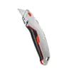 Cuchillo de utilidad pesado al por mayor 523 Cuchillo de apertura de paquetes de grado industrial Cuchillo de mano para empujar papel tapiz Cuchillo de utilidad de aleación de aluminio trapezoidal