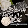 Adesivo de Gota d'Água de Alto Brilho Chifre de Carneiro Pérola Pingente DIY Roupas Bolsa Puxador de Zíper Acessórios Brincos Colar Peças de Joia