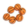 Cuentas Sueltas de Bola de Madera Fútbol Rugby Béisbol Baloncesto Tenis Cuentas DIY Pulsera Collar Accesorios de Joyería