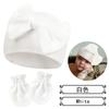 Gorro fetal para recién nacido gorro con lazo para bebé gorro cálido de moda para bebé 15 colores guantes más gorro fetal