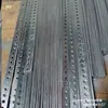 Placa de Acero Plano Galvanizado Punzonado Soporte de Hierro Placa de Conexión Barra Recta Barra de Hierro Barra de Hierro Perforada Barra de Acero Plano