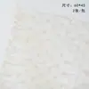 Tecido Renda Vazada Bordada Tendência Buquê Floral Branco Material de Embalagem Floral Tecido Estilo Chanel DIY