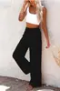 Pantalones Largos Delgados de Cintura Media de Algodón Tie-Dye Vintage de Estilo Casual para Mujer Transfronterizos Europeos y Americanos de Amazon Verano y Otoño 2026