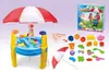 Juego de Mesa de Arena y Agua para Niños de Comercio Exterior Mesa de Arena y Agua Equipo de Ingeniería de Transporte Jugando con Arena y Agua Juguetes de Playa Cassia