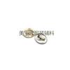 Aleación de Zinc Spot Moda Asimétrica Accesorios para Ropa Bikini Traje de Baño Broche Joyería Botones