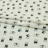 Algodón para bebé gasa de doble capa caricatura panda pequeño pijama para niños tela para manta