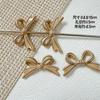 Cor Macaron Estilo Fofo Gravata Borboleta Gravata Borboleta Tinta para Assar Liga DIY Corrente para Celular com Contas Colar Acessórios de Cabelo