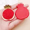 Rodajas de Fruta de Resina Extra Grandes Granada Piña Kiwi Colgante de Bolsa Llavero DIY Accesorios Decorativos Colgante