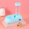 Bebedouro para Animais de Estimação Portátil ao Ar Livre Alimentador Automático de Água Chaleira Garrafa de Água para Pet com Base Tigela para Cachorro Garrafa de Água