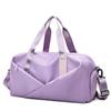 Bolsa de Gimnasio con Separación Seco y Húmedo, Bolsa de Entrenamiento de Natación de Gran Capacidad, Bolsa de Equipaje Portátil Repelente al Agua para Viajes Cortos de Mujer