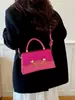Bolso de Mano para Mujer Verano 2025 Nuevo Bolso Cuadrado Pequeño Transfronterizo con Acabado de Alta Gama, Bolso Cruzado Versátil, Bolso Pequeño de Moda