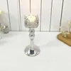 Portavelas con Forma de Corona de Cintura Delgada Estilo Europeo de Lujo Ligero Transfronterizo Accesorios para Fotografía de Bodas Portavelas de Metal Adornos Fabricante