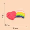 Nova Série de Desenhos Animados Adesivos de Tecido Bordados DIY Decoração para Acessórios de Roupa Mochila Escolar Infantil Estilo Adesivo Hot Melt