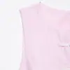 Artículo Popular de Venta Caliente en Aliexpress Artículo Transfronterizo Primavera 2026 Nuevo Top para Mujer con Adorno de Nudo Dobladillo Estilo Falda Corta 2828772