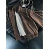Chaqueta con capucha estilo retro americano de montaña para invierno para hombre, corte holgado, engrosada, cálida, con cuello de pelo, top casual con forro polar
