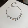 Novo Item Quente de Venda Transfronteiriça: Pulseira Compacta, Delicada, Doce, Redonda, Fashion, Simples, Fresca, Elegante, Criativa, Versátil, de Luxo Leve