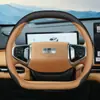 Funda para volante 2025 Geely Galaxy L6emi, funda especial para manija interior de coche L7 Starship 7emi E5 E8 ultradelgada