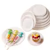 Platos de Papel Desechables, Resistentes a Altas Temperaturas, Platos de Cena Engrosados, Platos de Hueso, Platos de Papel, Platos para Verduras, Platos para Arroz, Platos para Frutas, Platos para el Hogar