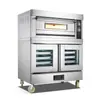 Hornos Eléctricos de Una y Doble Capa con Caja de Fermentación, Estufa de Gas con Función de Fermentación, Horno de Gas Licuado con Caja de Fermentación, Horno Combinado