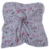 Versión coreana de moda primavera y verano flor de ciruelo algodón Bufanda para mujer al por mayor pañuelo para la cabeza pañuelo chal suministro en stock