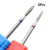 Set de Cabezal de Lijado Largo de 2 Piezas Easynail para Pulido de Uñas de Pretratamiento Estilo Ruso con Diseño de Bolsillo Abierto