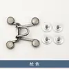 Herramienta para ceñir la cintura sin coser, Ajustador de cintura de jeans desmontable, Botón de metal ajustable para ceñir la cintura