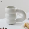 Souvenirs de Casal Estilo Nórdico Canecas de Café Atacado Canecas Irregulares em Formato de Pneu de Alto Valor Copos de Cerâmica Personalização