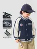 Chaqueta de béisbol para niños Youou, top para bebé estilo universitario primavera y otoño, abrigo para niños de otoño, ropa para niños, ropa de otoño