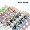 Cuentas pintadas a mano dibujos animados Flor Planeta cadena para teléfono móvil Tulipán DIY joyería hecha a mano accesorios japoneses y coreanos accesorios cuentas cuentas